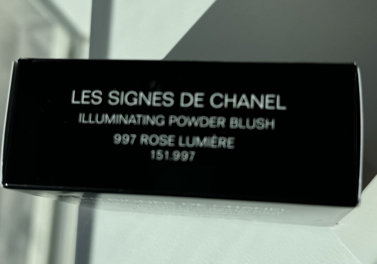 CHANEL FACE BLUSH ~ LES SIGNES #997 ROSE LUMIERE ~ NIB LIMITED