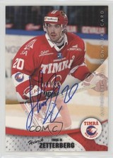 2004-05 Card Cabinet SHL Elitset Pure Skills Signatures Henrik Zetterberg Auto