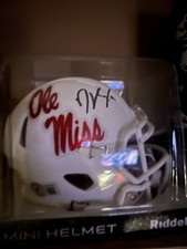 Dawson Knox Buffalo Bills Ole Miss Autographed 16x20 JSA Certified