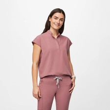 FIGS Scrub Set XS Rafaela Top And S/P Jogger Pants In Mauve