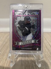 2021 Panini Chronicles- Luis Robert #21 Crusade Purple Velocity White Sox MINT