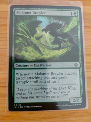 MTG Malamet Brawler (FOIL) 0199 Lost Caverns of Ixalan M/NM Free UK P&P