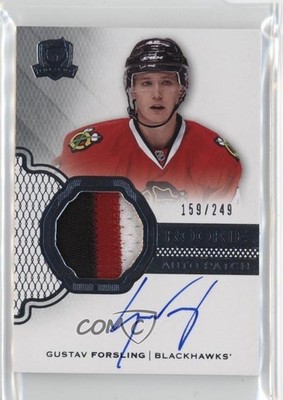 2016 Upper Deck The Cup /249 Gustav Forsling #119 RPA Rookie Patch Auto RC 2oh