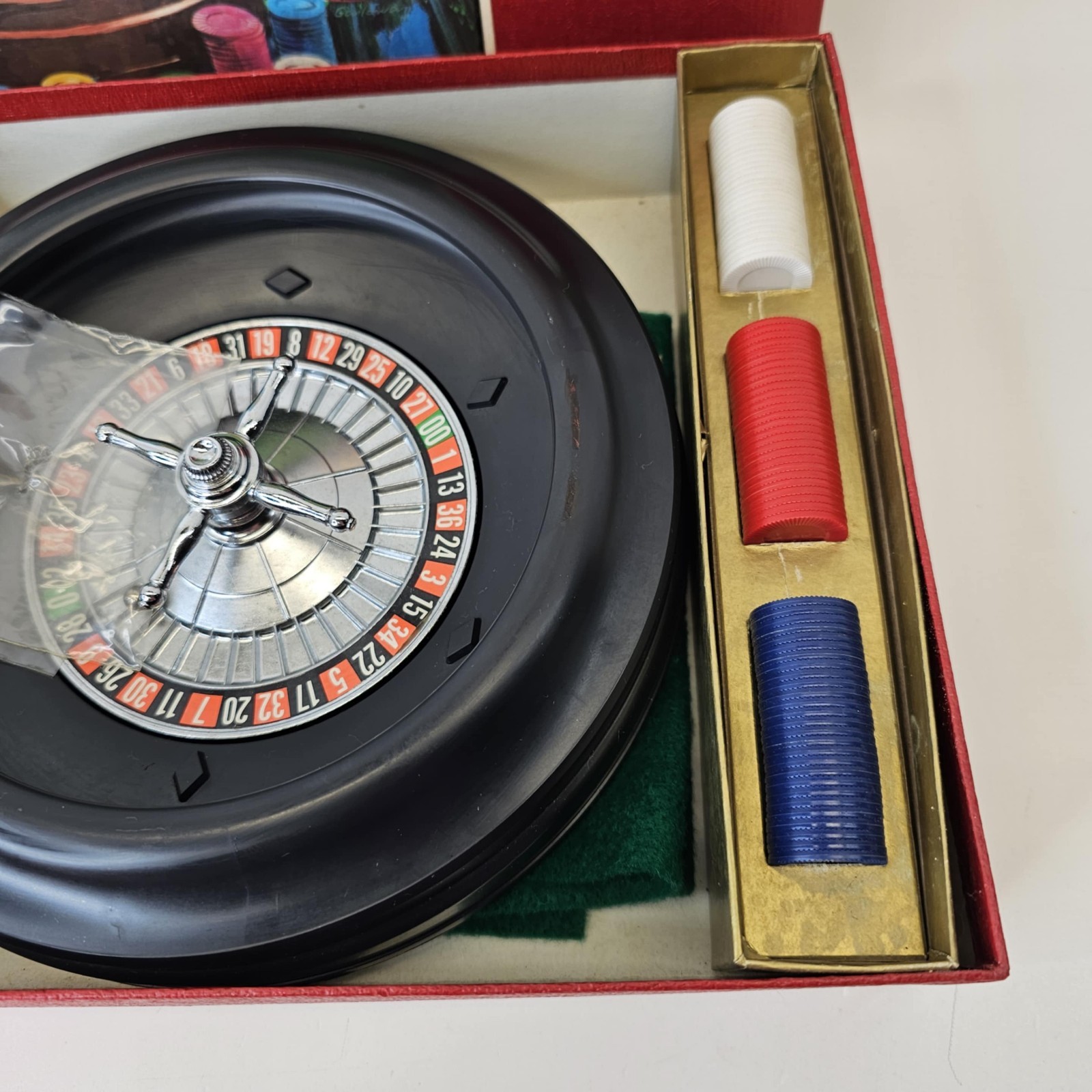 Vintage Pleasantime Roulette Set By Pacific Game Co. Complete Free Shipping