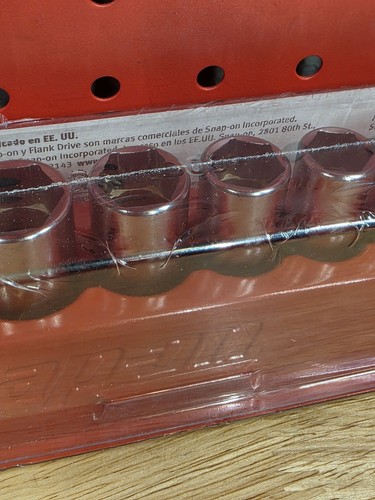 Snap-on Tools 211FSSY 1/4" - 7/8" NUEVO 3/8" Drive SEMI-PROFUNDO 6-Point Socket Set - Imagen 4 de 19