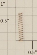 American Flyer PA10757 S Scale Brush Spring 12 