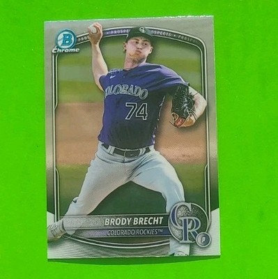 2025 Bowman Draft Chrome Brody Brecht RC