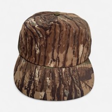 Vintage 80s Cabela's realtree camo Snapback Hat insulated Camo USA MADE