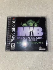 Men in Black-The Series: Crashdown (PlayStation 1 PS1, 2001) CIB Complete Tested