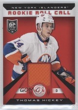 2013-14 Totally Certified Rookie Roll Call Red Jersey Thomas Hickey #RR-THI q2p