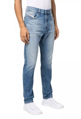 Diesel 2005 D-Fining 09E85 Herren Jeans W32/L30 Regular Tapered Blue Washed UVP295