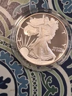 1994 P $1 AMERICAN SILVER EAGLE PROOF 1 oz .999 SILVER GEM PROOF OGP AND COA