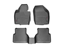 WeatherTech FloorLiner for 2009-2017 VW Tiguan - 1st & 2nd Row, Black