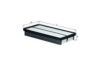Knecht Luftfilter LX 809 FüR Lexus Pontiac Toyota