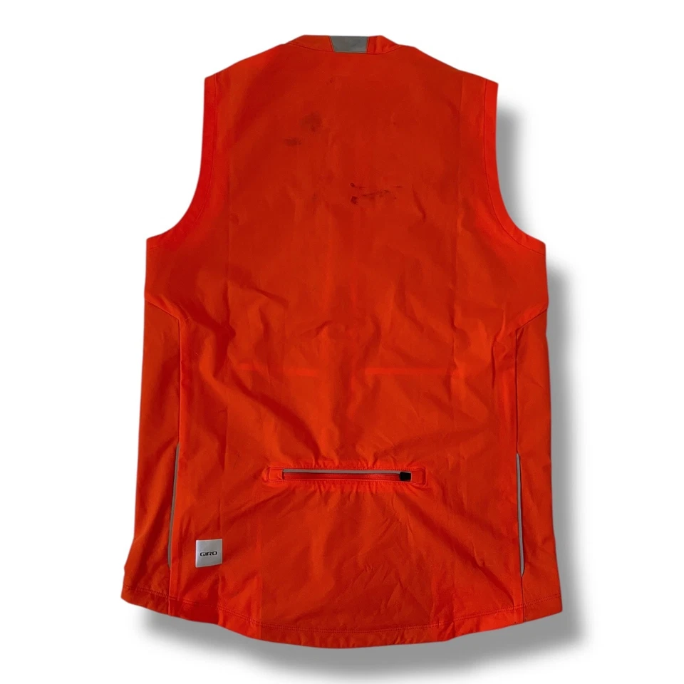 Giro Cascade Insulated Cycling Vest in Vermillion Men's Small 'orange' - Image 2 of 4