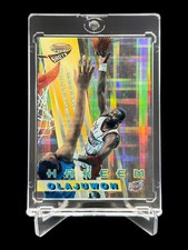 1996 Bowman’s Best HAKEEM OLAJUWON ATOMIC REFRACTOR SSP BEST SHOTS ACETATE #BS4