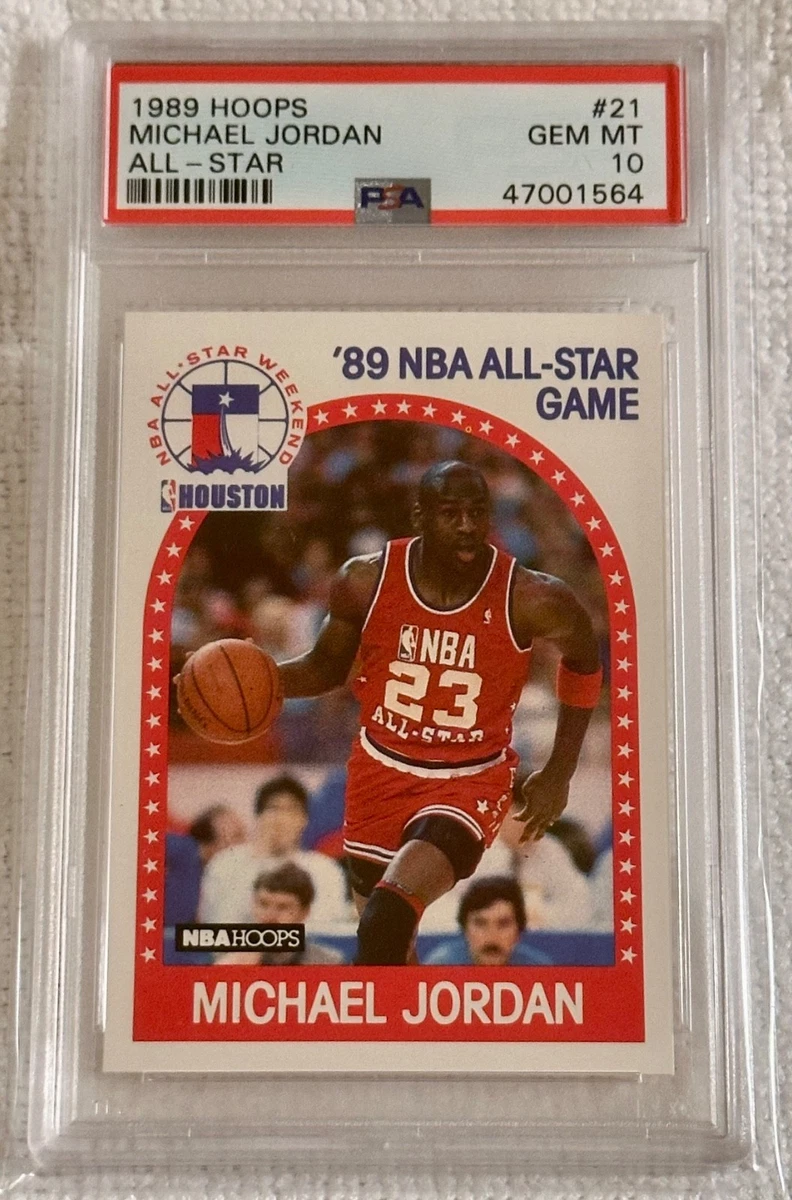 Michael Jordan Basketball Grade 10 1989-90 Season Sports Trading