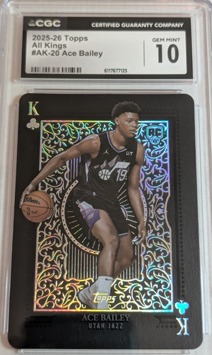 Ace Bailey #AK-20 2025 Topps All Kings card