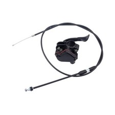 7/8'' 22mm Thumb Throttle Cable Accelerator Handle Assembly, Motorcycle