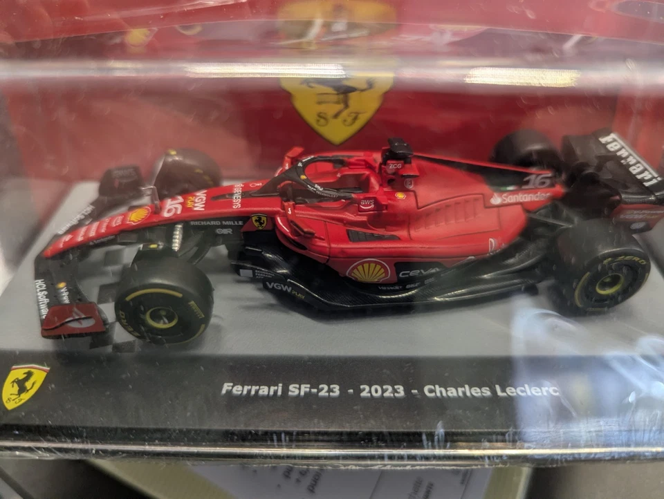 Ferrari SF-23 2023 - CHARLES LECLERC. Ferrari F1 Collection nr 38 - Immagine 2 di 4