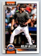 Nolan McLean Rookie 2026 Topps New York Mets #214