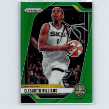 2024 Panini Prizm WNBA Elizabeth Williams #24 Green Prizm Chicago Sky