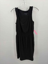 Pre-Owned Banana Republic Black Size 4 Knee Length Sleeveless Dress