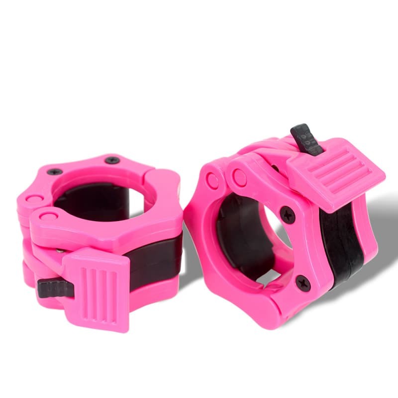 2pcs Clip Morsetto Bilanciere Manubri Blocchi Barra Peso Olimpico 2" Spinlock Collare foto 4