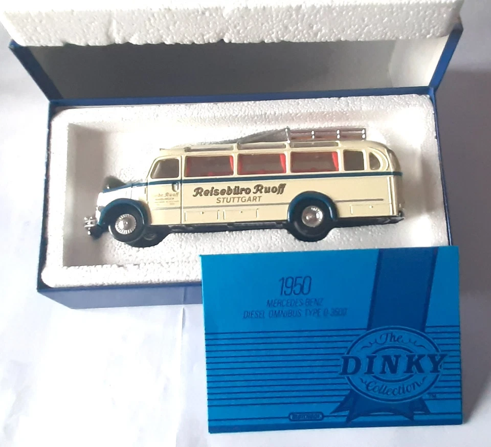 Matchbox Dinky Collection DY-S 10 1950 Mercedes-Benz  Omnibus Type 0-3500 - Immagine 4 di 4