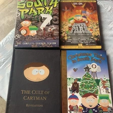 Lot Of 4 South Park DVDs 7th Season Cult Of Cartman Christmas Time Bigger