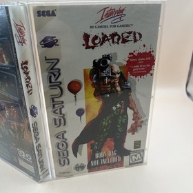 LOADED - 1996 Sega Saturn - Complete CIB + REG CARD - HTF RARE GREAT CONDITION