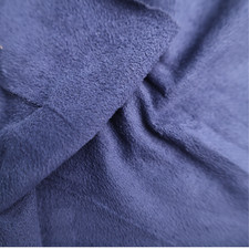 Suede Fabric Lightweight, Soft Touch, Deep Navy SFL02 - By the Yard