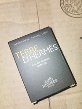 NEW*HERMES Terre d'Hermes Eau de parfum Intense Spray Deluxe Sample Mini 12.5 ml