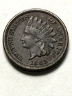 1862 Indian Head Cent Penny - Copper-Nickel - Better Date (62c)