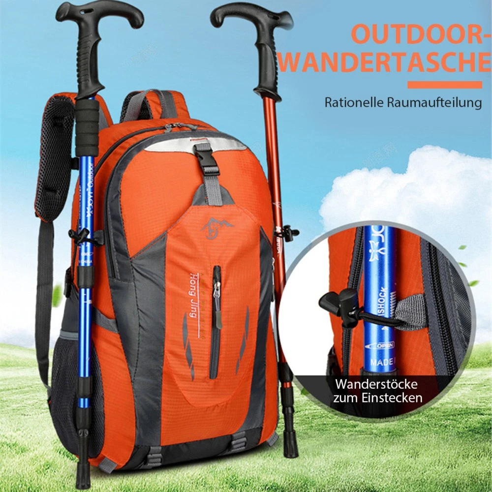 WANDLER Zaino impermeabile zaino da trekking outdoor zaino da viaggio 40L