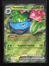 Venusaur ex Holo 001/142 SV07: Stellar Crown Double Rare NM