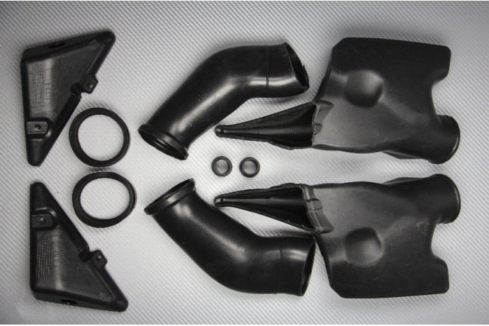 Entrées d'air forcé Ramair noires en ABS pour moto CBR 600 RR 2005-2006