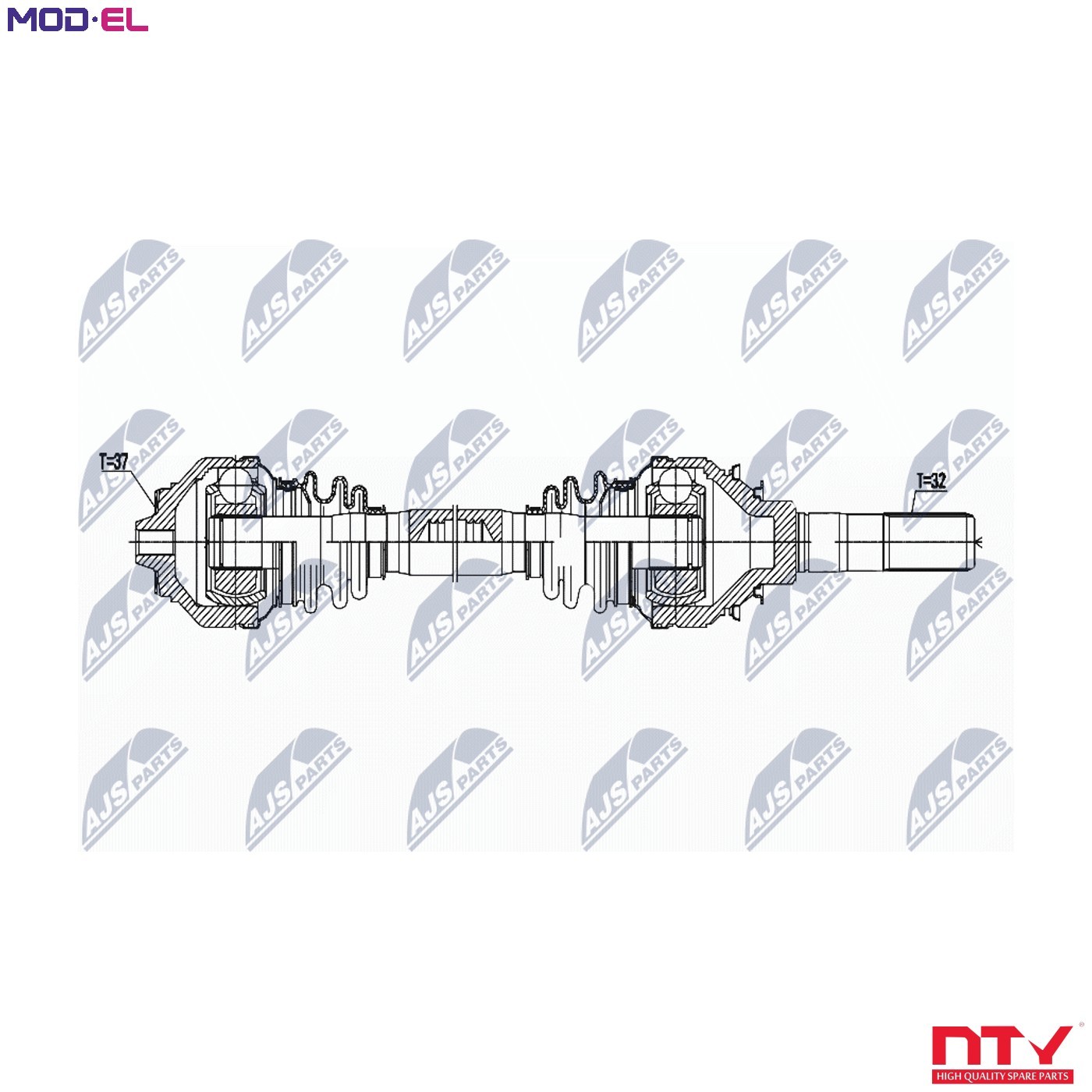 DRIVE SHAFT NPW-BM-176 FOR BMW 5/F10 S63B44B 4.4L 8cyl 6 Gran F06
