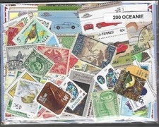 Oceania 200 Different Stamps