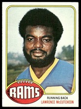 Lawrence McCutcheon 1976 Topps #155 Los Angeles Rams