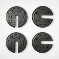 Embark 4pk Anchor Weight Set Weather Resistant Secure Attachment 5LB each