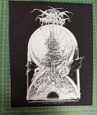 Darkthrone Lone Pines Of The Lost Planet Printed Sew On Large Size Back Patch