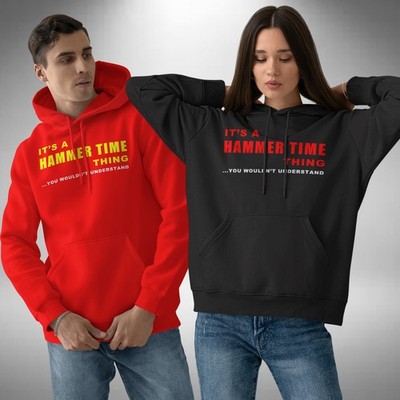 Hammer Time Erwachsene Hoodie Lewis Hamilton F1 Formel 1 Nummer 44 5 x Weltmeister