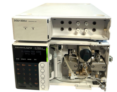 Shimadzu LC-20AD XR Prominence Pump WDGU-20A5R Degasser /Tested , Works