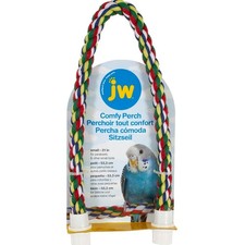 Elegant 21-Inch Flexible Multi-Color Bird Perch - Comfort  Fun for Small Birds