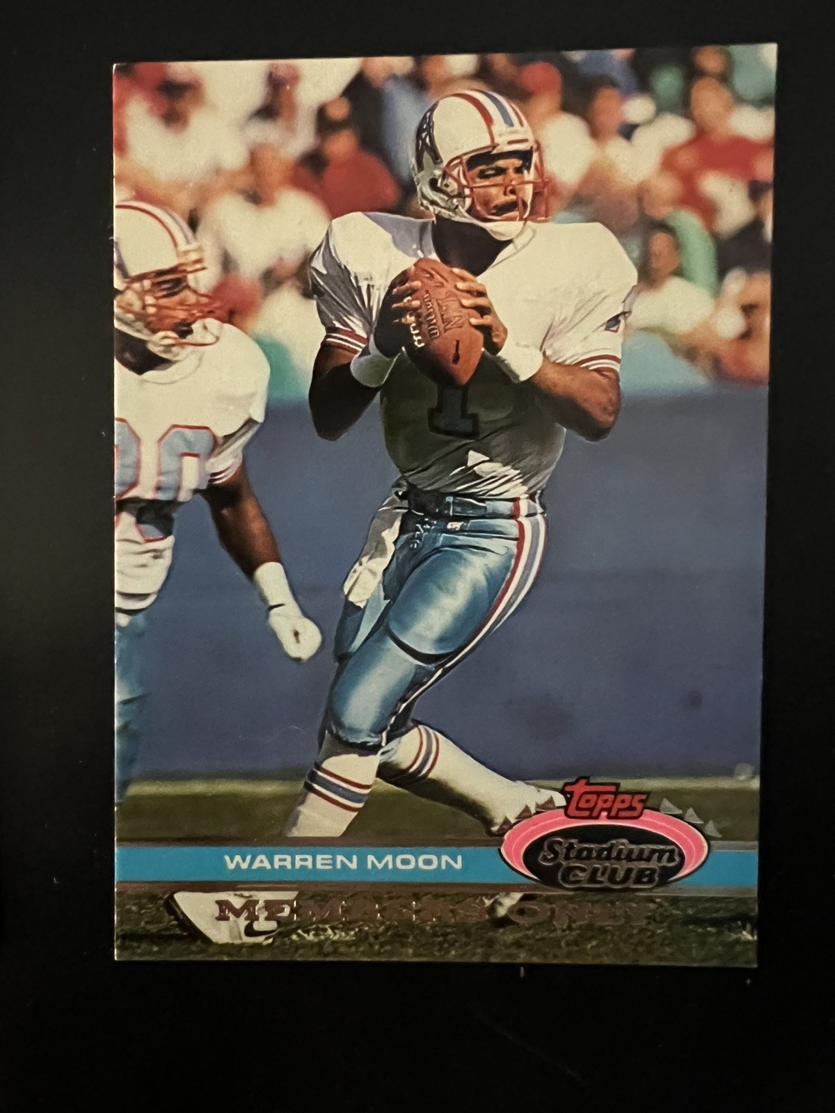 1991 Stadium Club Members Only #NNO Warren Moon