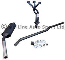Classic Mini Van & Pick-up LCB & Single Box 1.75" Big Bore Exhaust System