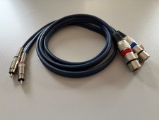 Audiokabel - XLR auf Cinch - 1,5 Meter