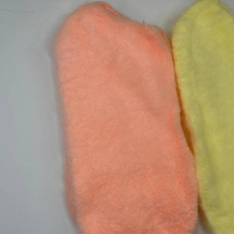 Lote de 6 calcetines botín difusos de colección nuevos años 80 90 multicolor corte bajo acrílico acogedor Foto 2 de 4