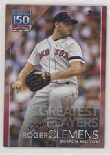 2019 Topps Update 150 Years of Professional Baseball Red 8/10 Roger Clemens fm0